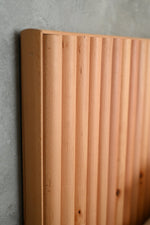 Wood Sticks Background Headboard