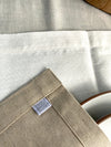 Beige Linen Towels (Set Of 4)