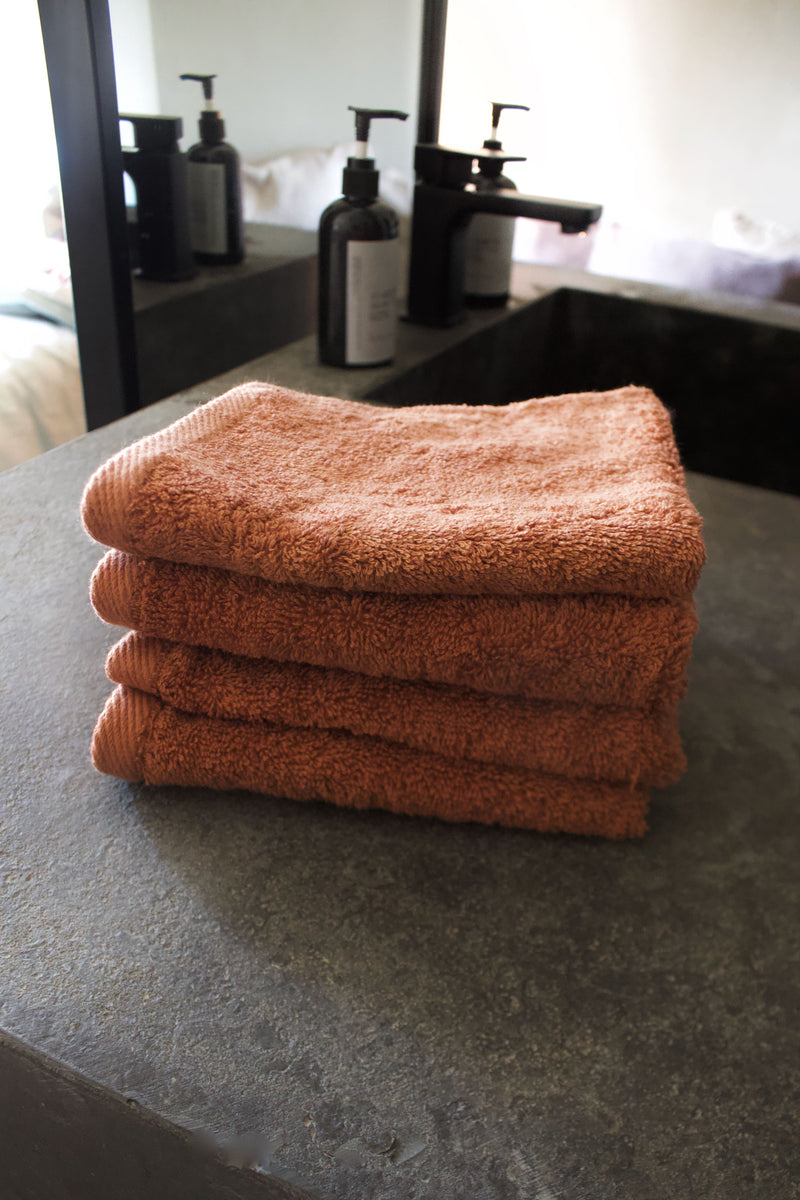 Guest Towel Set - Clay