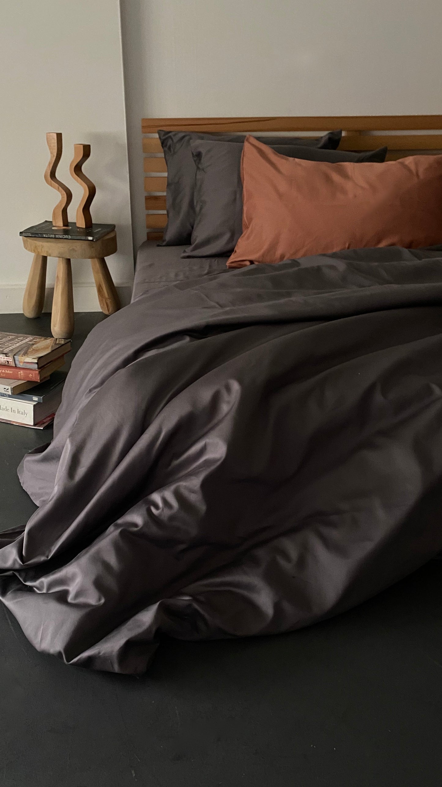 Duvet Cover Set Charcoal